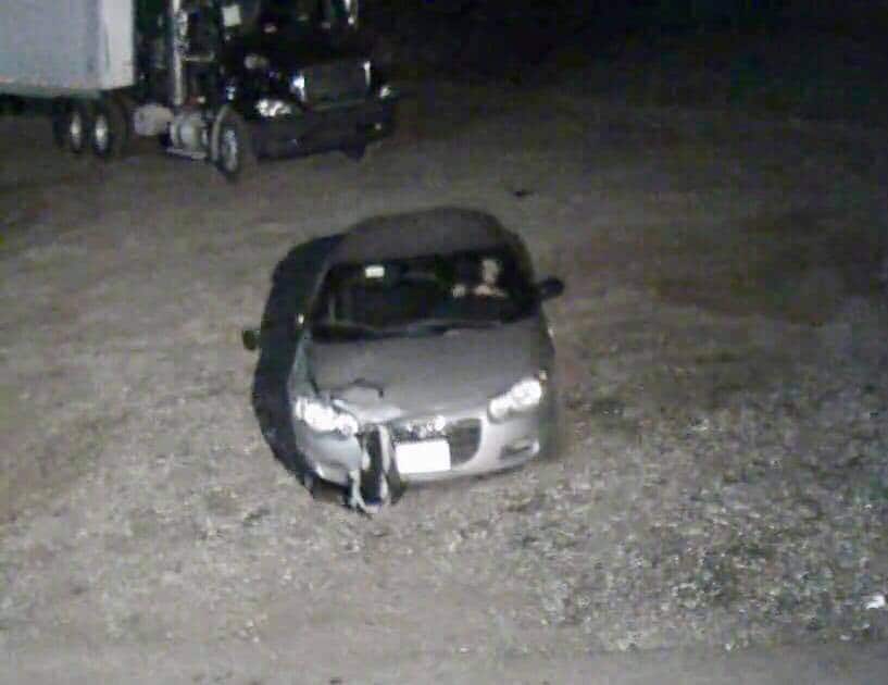 Police are trying to find this silver or grey Chrysler Sebring convertible