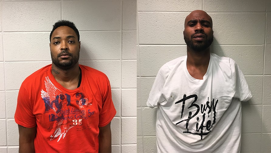 Mark. D. Easley, 32 (left) and Antuan J. Blackman, 34 (right)
