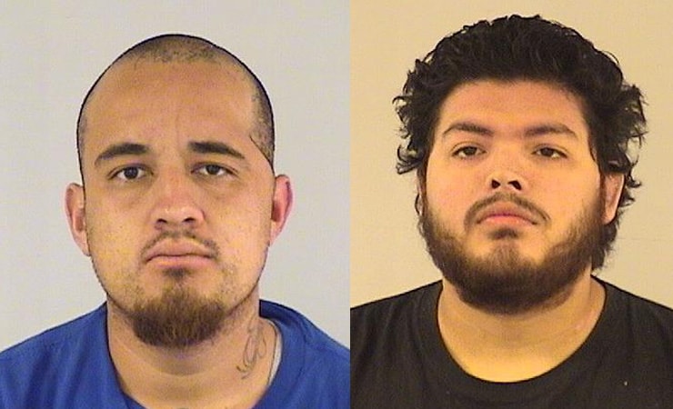 Edgar J. Chaveste, 27, of Anaheim, California (left) and Juan A. Padilla, 24, of North Chicago (right)