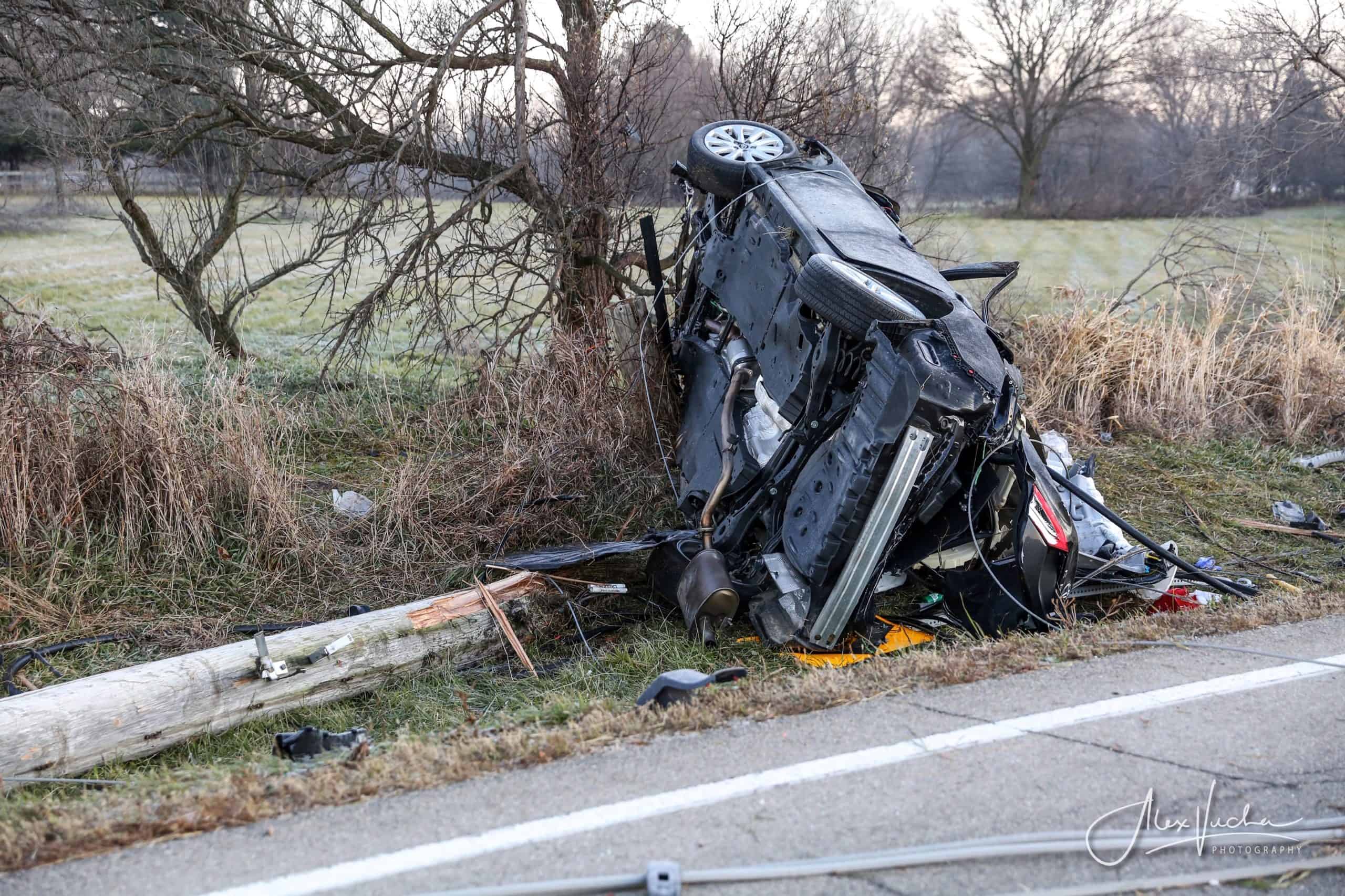 Man Killed, Woman In Serious Condition After Woodstock Rollover Crash ...