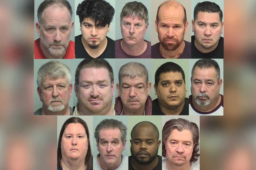 14 men arrested in undercover human trafficking suppression sting at ...