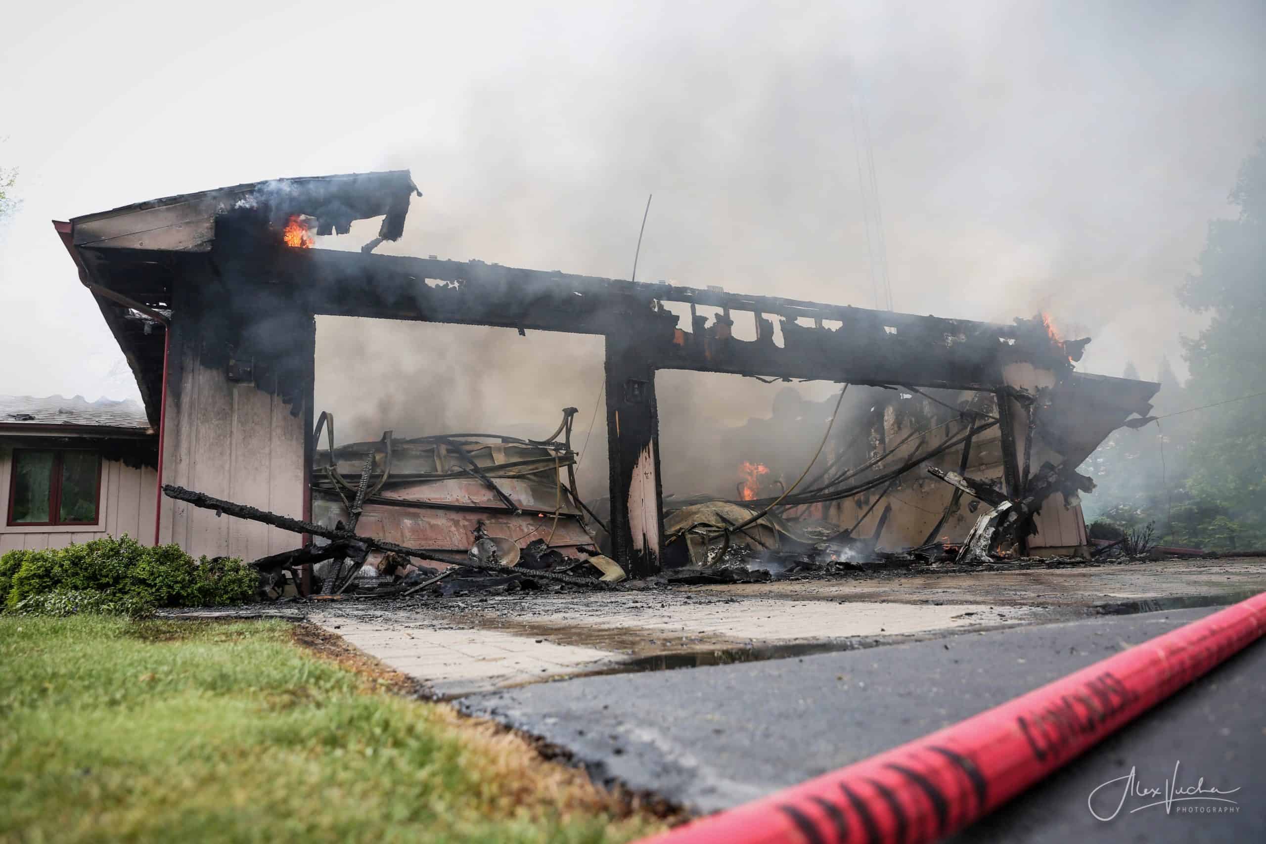 Fire Causes Significant Damage To House In Unincorporated Woodstock