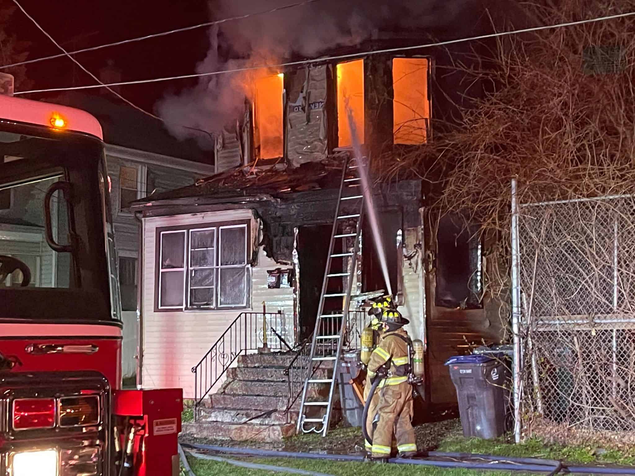 Firefighters injured, two dogs found dead after house fire in Waukegan