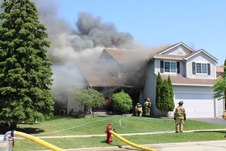 Residents Displaced After Fire Engulfs Lake In The Hills Home, Damages ...