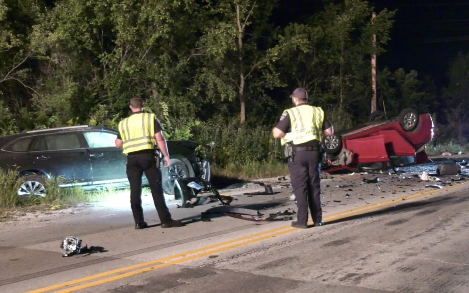 Woman In Critical Condition After Possibly Being Ejected In Rollover ...