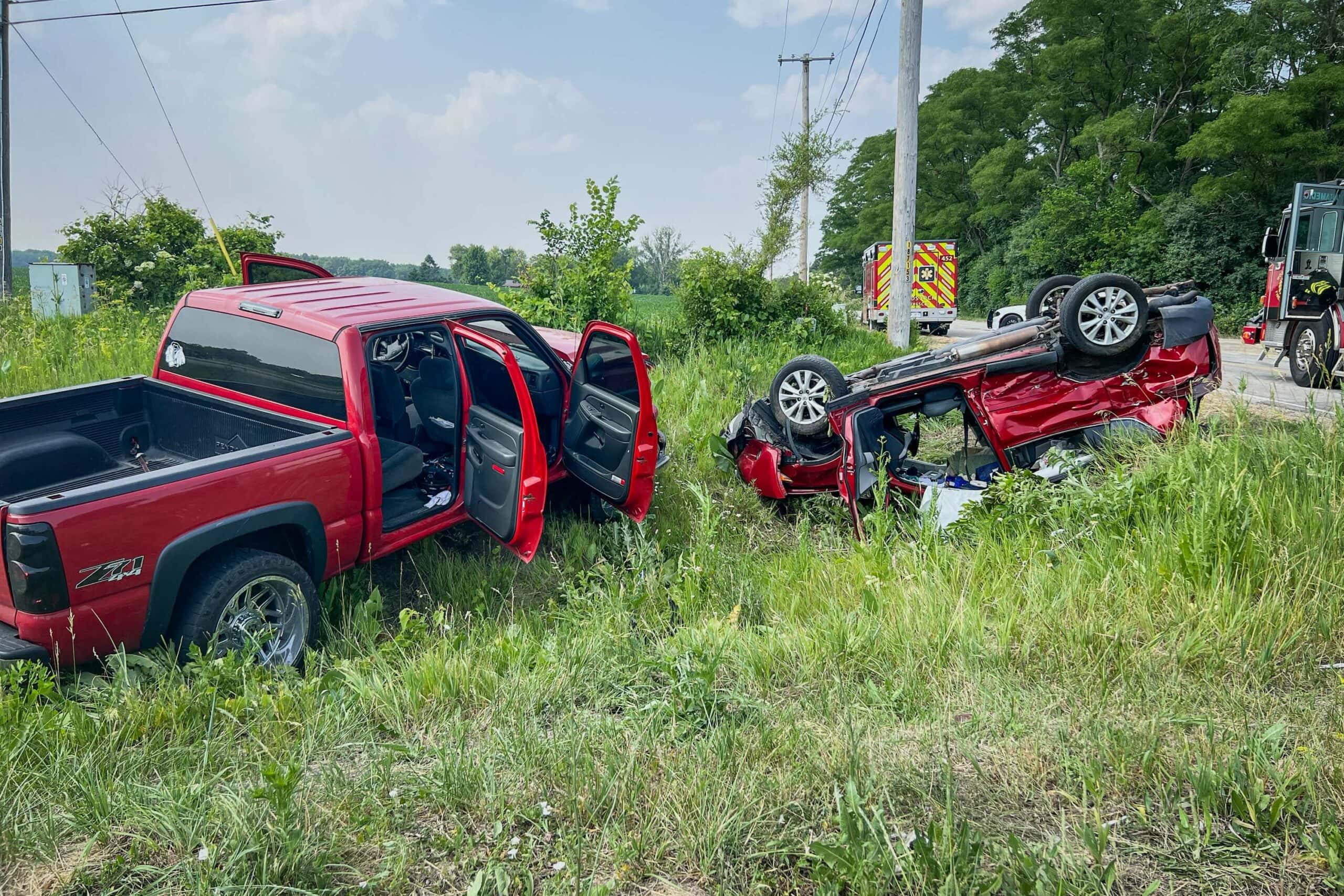 3 Helicopters Called To Rollover Crash That Left Multiple Victims In ...