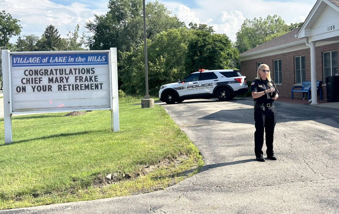 First female police chief in Lake in the Hills retires after 30 years in police service