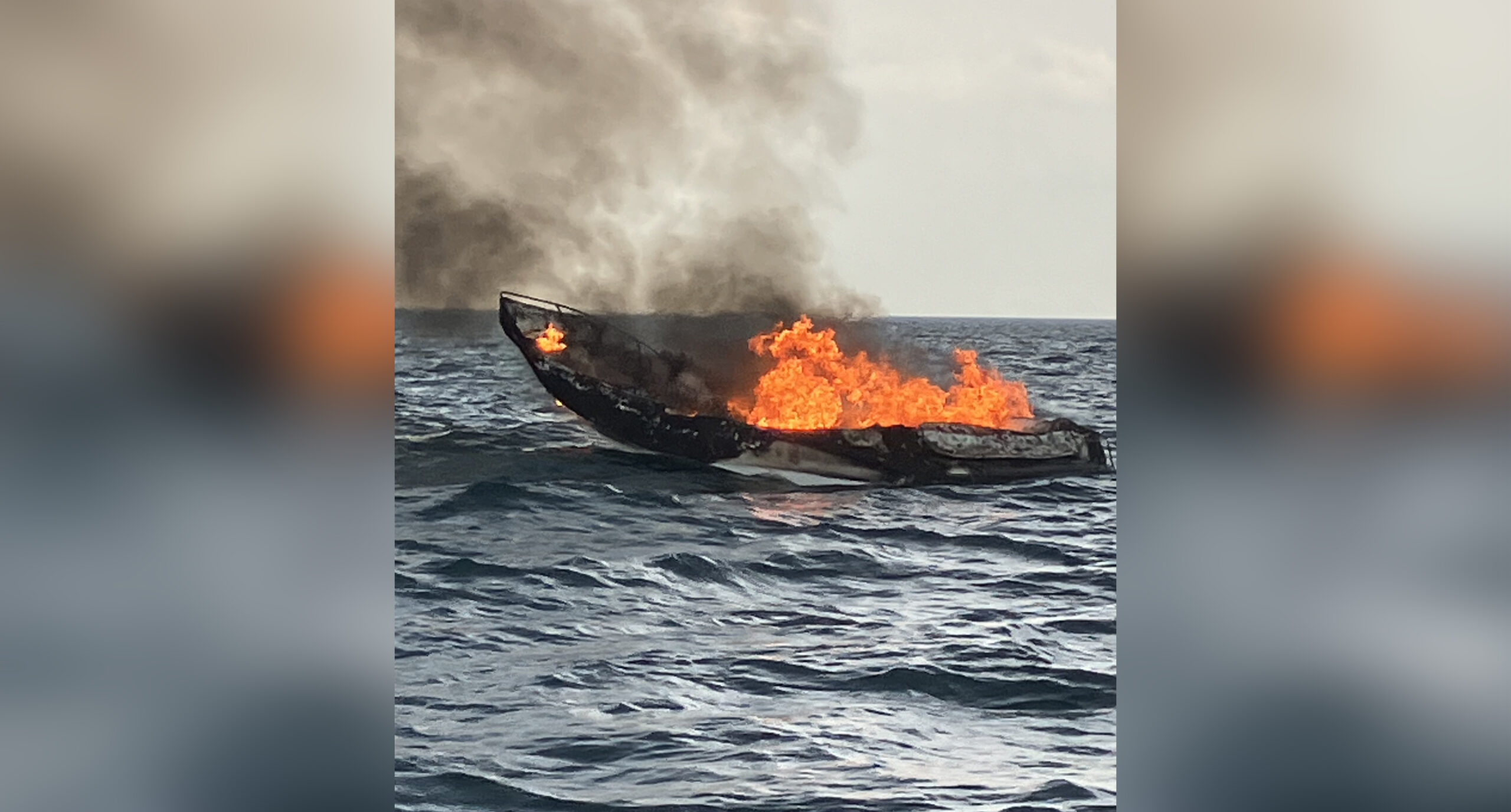 2 victims hospitalized after boat explosion and fire on Lake Michigan near Waukegan